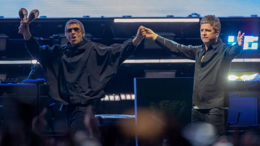 Noel Gallagher durante la gira Oasis Live '25