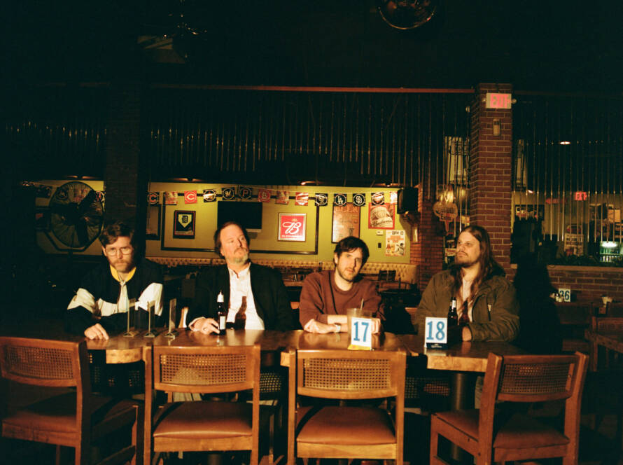 Protomartyr en fotografía promocional de Hotel Usona. Foto: Trevor Naud.