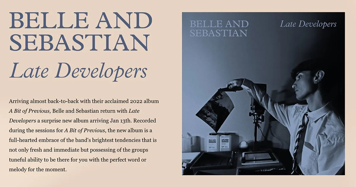 Belle & Sebastian en Louder Radio