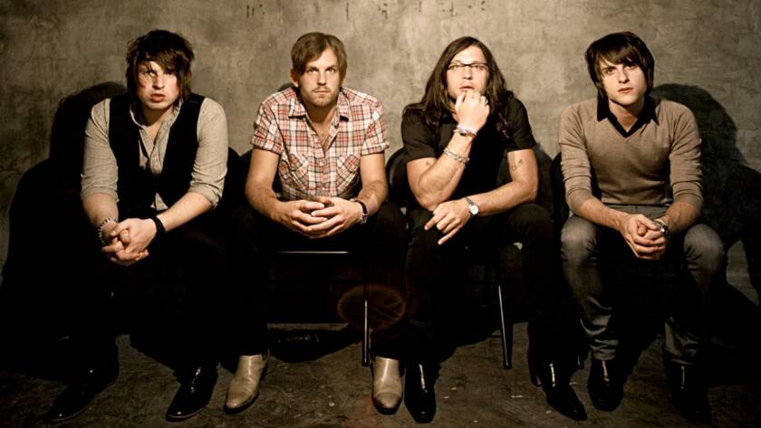Kings of Leon en una fotografía promocional.