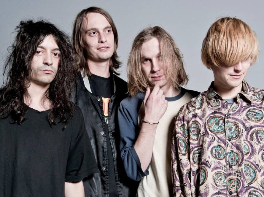 DIIV en una imagen promocional vinculada al estreno de Trillions.