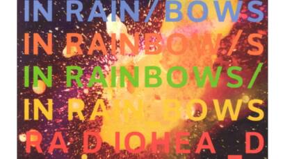 Portada oficial de In Rainbows de Radiohead, diseño de Stanley Donwood