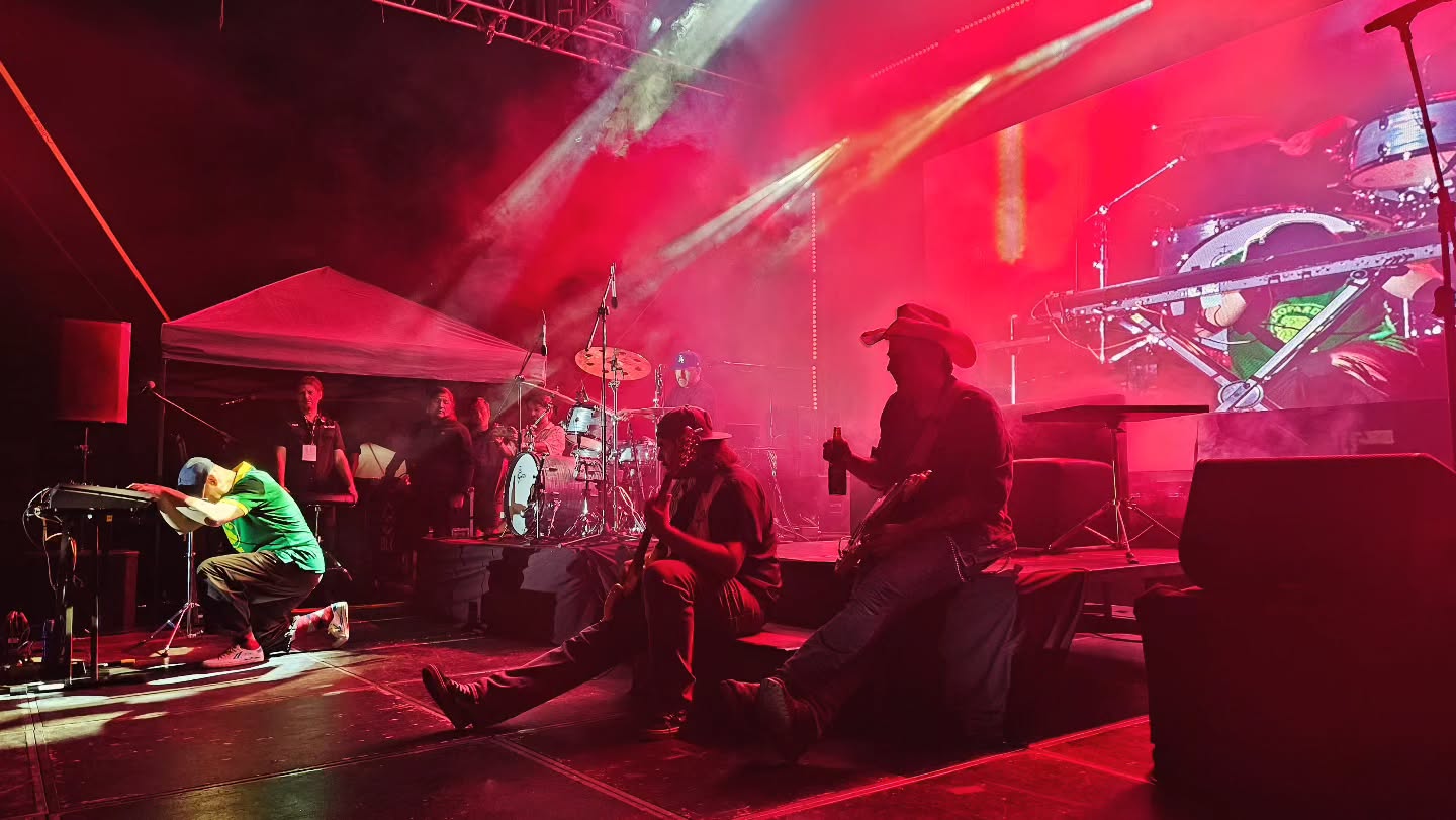 Plastilina Mosh durante Estupéndulo Fest 2026 en San Luis Potosí
