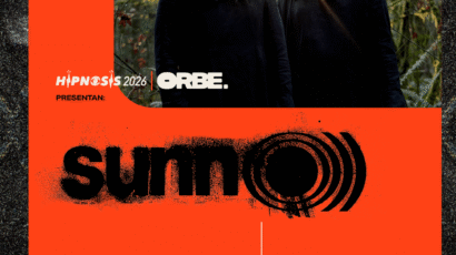 Cartel del concierto de SUNN O))) en ORBE, Ciudad de México, 8 de noviembre de 2026