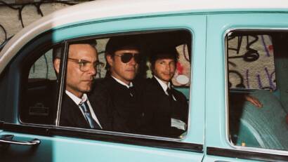 Interpol, banda neoyorquina de rock independiente.