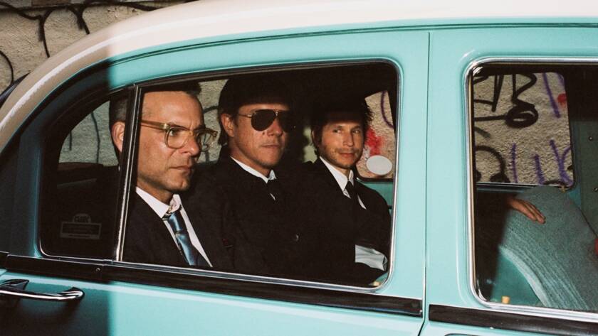 Interpol, banda neoyorquina de rock independiente.