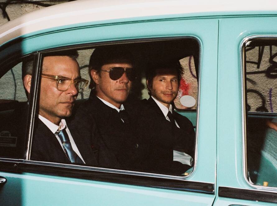 Interpol, banda neoyorquina de rock independiente.