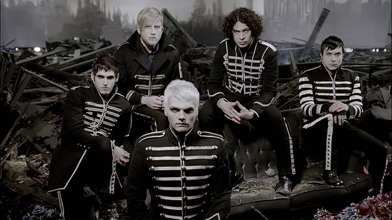 My Chemical Romance, imagen oficial del videoclip Welcome to the Black Parade